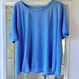 Eileen fisher, striped XL T-shirt